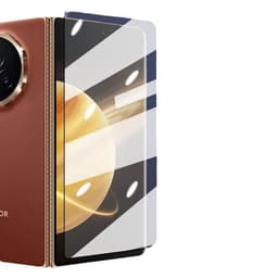 UV HD (galvanoitu korkea alumiini) karkaistu lasi Kompatibel med Honor Magic V -puhelimelle