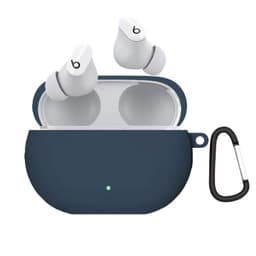 Beats Studio Buds Silikonfodral Med Spänne - Midnattsblå Hörlursfodral