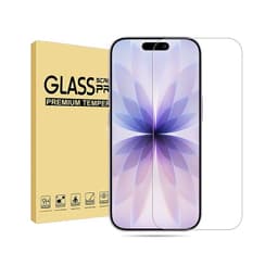 iPhone 17 Air 6.5"" Näytönsuoja, yhteensopiva Apple - Täysi peitto, kirkas alumiinilasi (3 kpl)