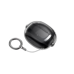 Suojakotelo Edifier Comfo Clip Bluetooth -kuulokkeille - Läpinäkyvä, kannettava ja iskunkestävä Läpinäkyvä + musta