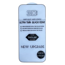 3D Ohut Reuna Galvanoitu Karkaistu Lasi Näytönsuoja yhteensopiva iPhone 17 Pron kanssa