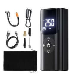 UNIVERSELL Trådlös Däckpump för Bilen - Bärbar Luftkompressor med Tryc