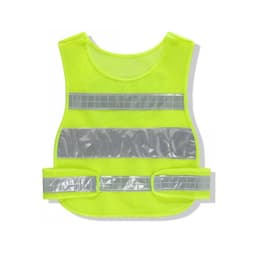 Hög Synlighet Reflexväst, H-Form, Fluorescerande Gul (2-Pack), Univers