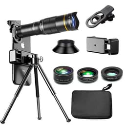 32x Zoom Mobiltelefon Teleskop med Stativ och Linskit för Utomhusfotog