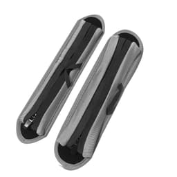 Yleismallinen sanka pehmuste koukulla - 30x200mm, harmaa verkko