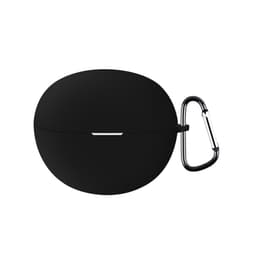 Huawei FreeClip silikonikuulokekotelo, musta, suojaa naarmuilta ja kolhuilta, sopii täydellisesti compatible with Huawei FreeClip -kuulokkeille