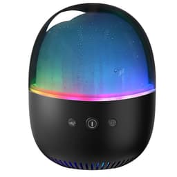 3-in-1 Aroma Diffuseri, yövalo ja ilmankostutin värinvaihtavalla LED-valolla Musta