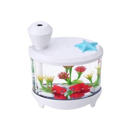 Akvarium Fisketank Nattlys Luftfukter - USB-drevet Luftrenser med Fargerik LED