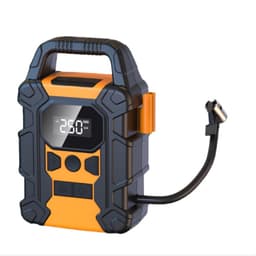 Bärbar Däckpump - 10s Snabb Inflation, Uppladdningsbar Luftkompressor