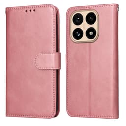 SKALO Xiaomi 15T PU-läder Plånboksfodral - Rosa