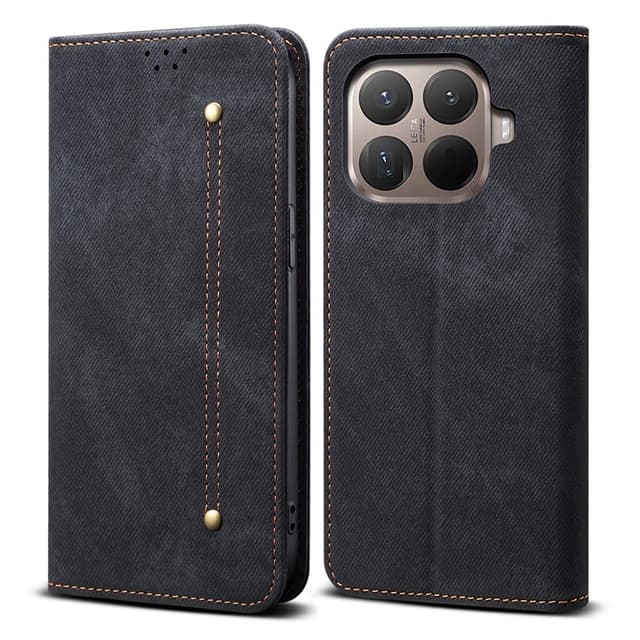 SKALO Xiaomi 15T Pro Jeans Flip Cover - Sort
