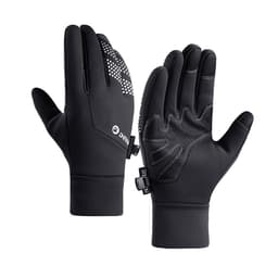 Svarte berøringsskjermhansker - (vindtette, vannavstøtende, varme) M