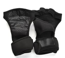 1 par Hantel Tyngdlyftande Anti-halk slitstarka handskar L