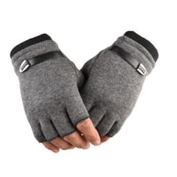 Halkskyddande kör- och träningshandskar - Andas och bekväma Svart M