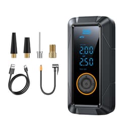 Trådlös Bil Däckpump Portabel Luftkompressor med Digital Display