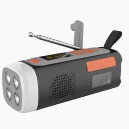 4500mAh nødradio AM/FM/SW Håndsving Radio trådløs højttaler