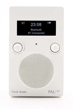 Tivoli Audio PAL+BT DAB+/Bluetooth Högtalare (Vit) NEW
