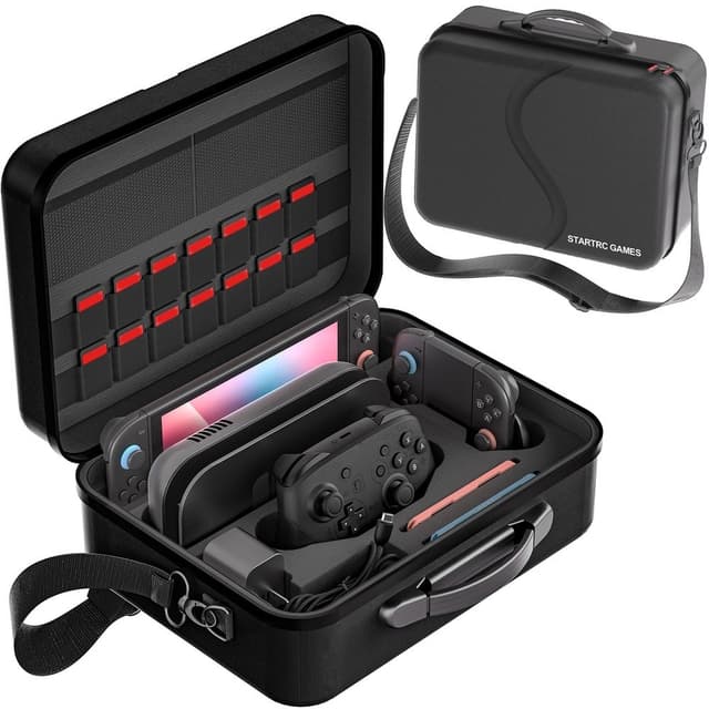 Opbevaring kompatibel med Nintendo Switch 2 multifunktionel taske skulderrem