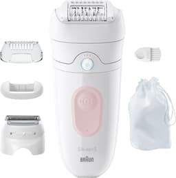 Braun Silk·épil 5 epilaattori SE5-041 (valkoinen/pinkki)