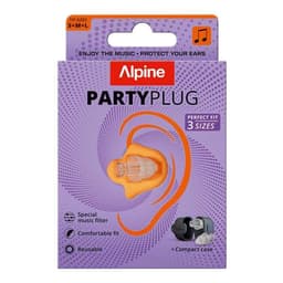 Alpine Party Plug -korvatulpat (läpinäkyvä) 2025