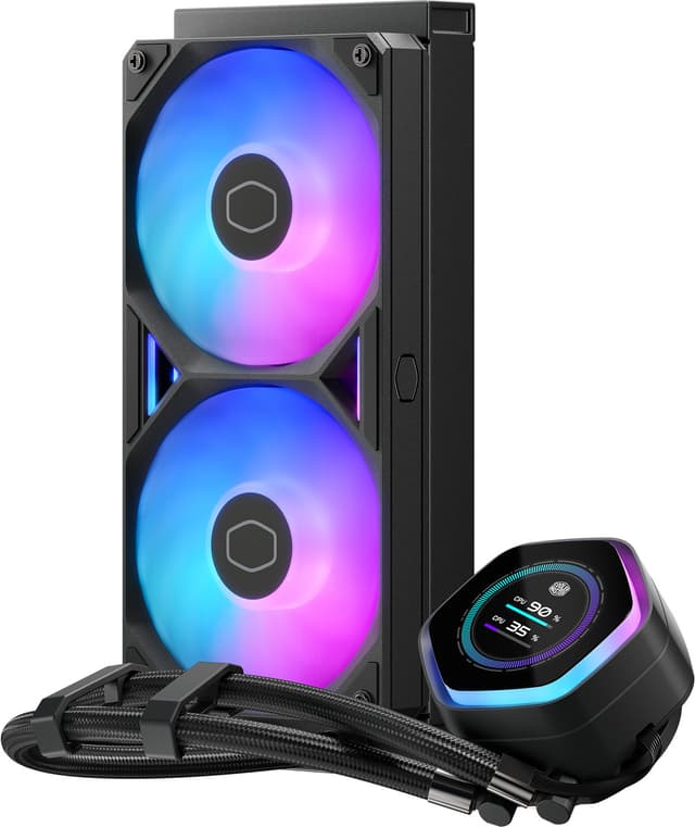 Cooler Master MasterLiquid 240 Atmos II LCD CPU-vandkøler