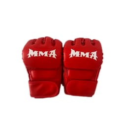 HALVFINGER BOXNINGSHANDSKAR - MMA SPARRING & SÄCKTRÄNING - FÖRBÄTTRAT GREPP Red