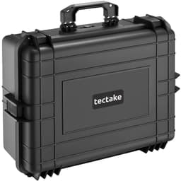 tectake Kamerataske 56 x 42 x 21 cm Sort
