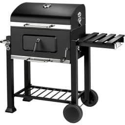 tectake Trækulsgrill Florian 115 x 65 x 107 cm Sort