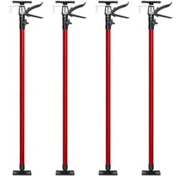 2 Teleskopstøtte 115 - 290 cm - rød