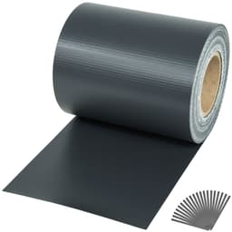 Pvc strimler balkongbeskyttelse - 35 m,antrasitt