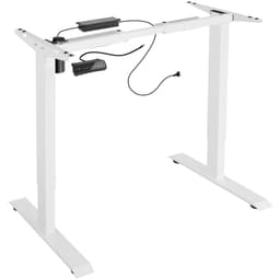 Bordunderstell Piotr 85-129x65x71-121cm - hvit