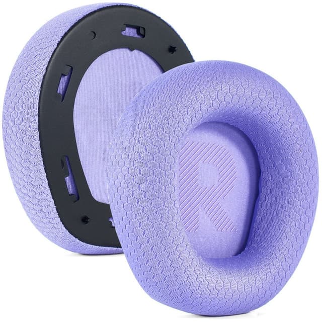 2 St Lila Nät Öronkuddar för JBL Quantum 100 - Ersättningskuddar