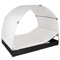 Poly rotting dobbel solseng med soltak