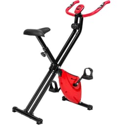 tectake Motionscykel FitX, foldbar med træningscomputer 113 x 41 x 81 cm
