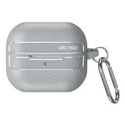 Skyddsfodral i Kolfiber till Samsung Galaxy Buds3/3pro Grå