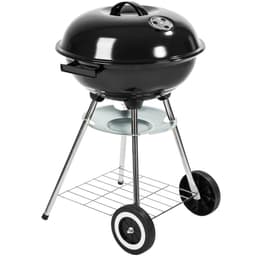 tectake Klotgrill med hjul, diameter 41.5cm  48 x 45 x 70 cm Svart
