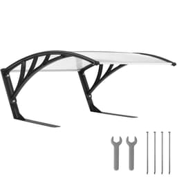 tectake Garage til robotplæneklipper Domus, vejrbestandig, 81 x 100 x 48 cm 100 x 81 x 48 cm Gennemsigtig