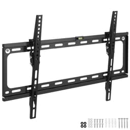 tectake Väggfäste för 32-100 tum lutbar 64.7 x 42 x 2.5 cm Svart