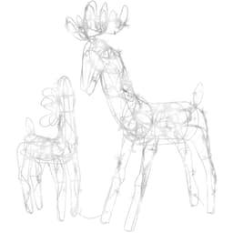 LED julebelysning reinsdyr modell 1