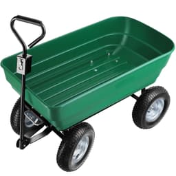 tectake Trækvogn Tummi, bæreevne 300kg 107 x 58 x 60.5 cm Grøn