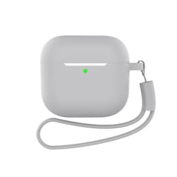 AirPods-etui med nøkkelring og tilbehør Grå AirPods 4 Flat