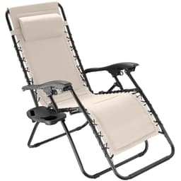 tectake Klapstol Matteo 64.5 x 91 x 111 cm Beige