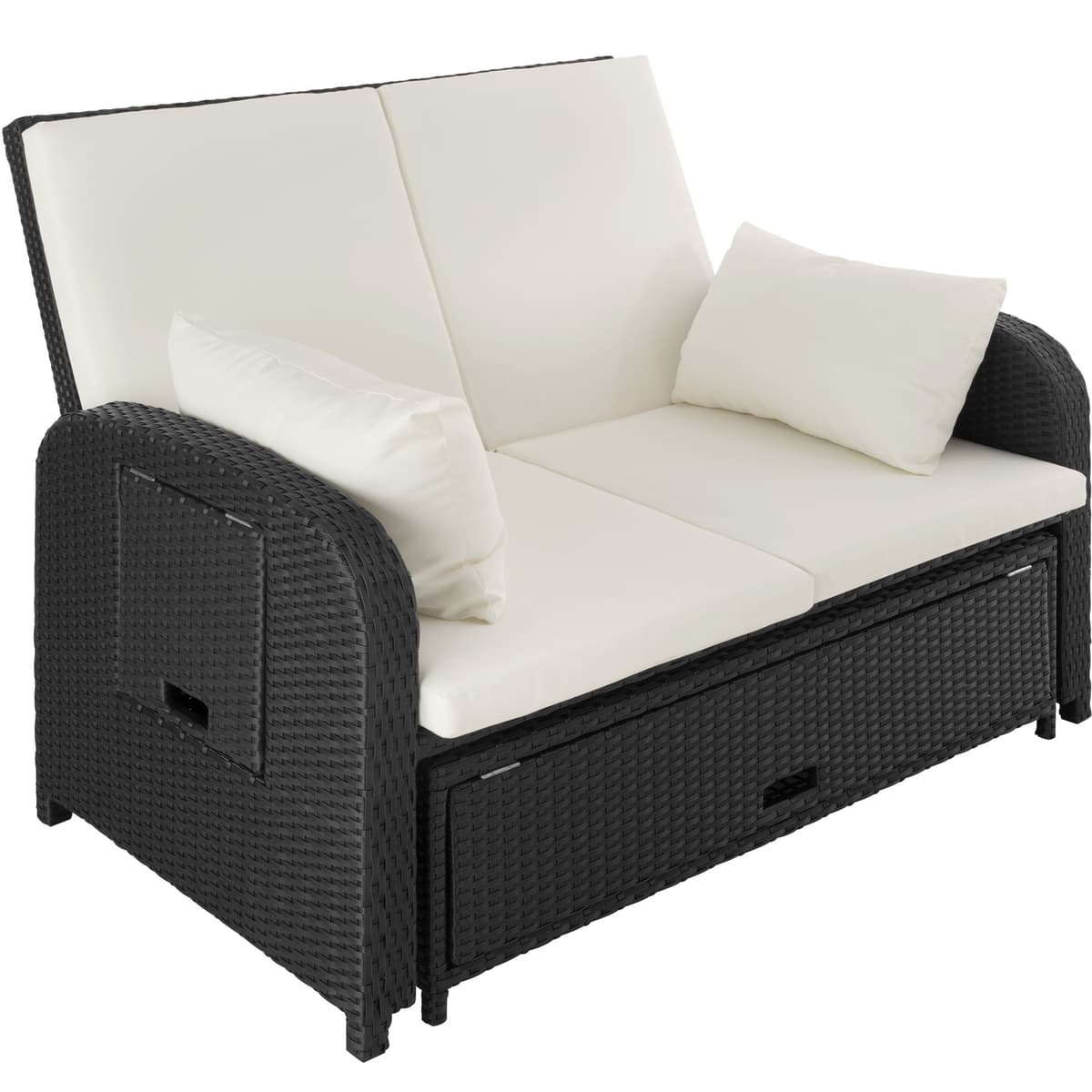 Poly rotting hagemøbel sofa Kreta - Elkjøp