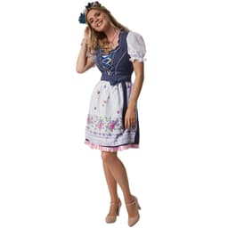 tectake Damdräkt mini-dirndl Garching modell 1 S