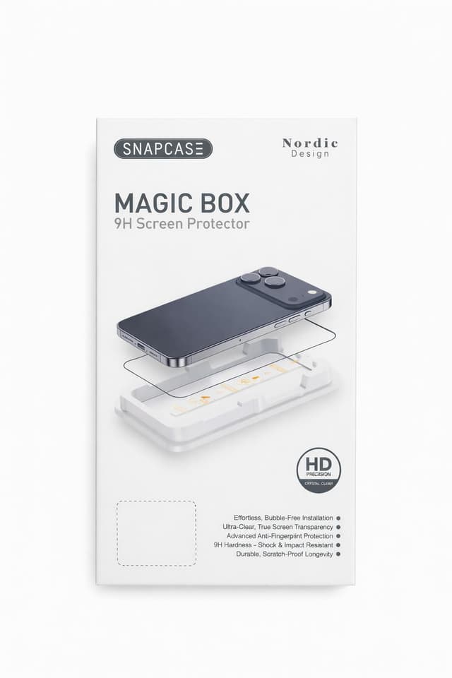 Snapcase MagicBox Skärmskydd iPhone 17
