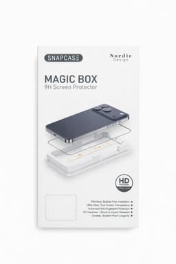 Snapcase MagicBox Skärmskydd iPhone 17 (Transparent)