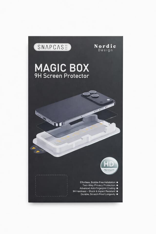 Snapcase MagicBox Skärmskydd iPhone 17 (Sekretess)