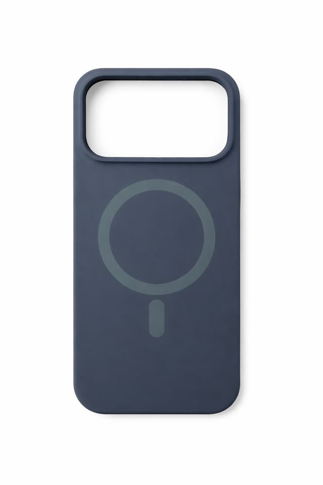 Snapcase Liquid Silicone iPhone 17 Pro (Mörkblått)