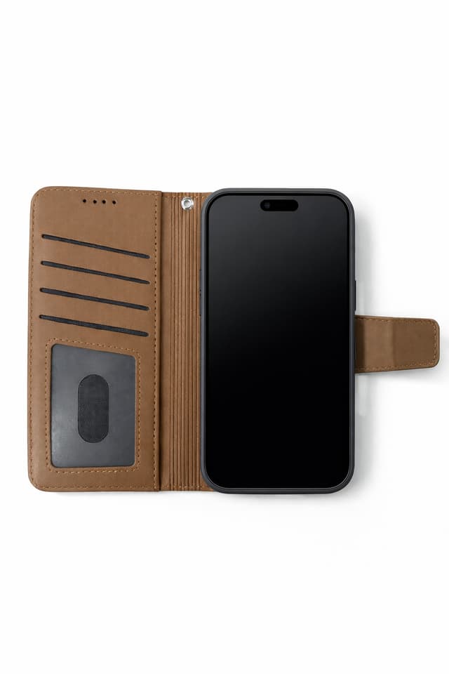 Snapcase MagWallet iPhone 17 Air (Brun)