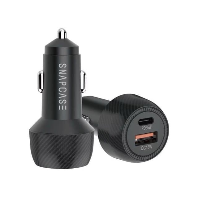 Snapcase 65W PD & QC 3.0 Billaddare
